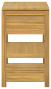 vidaXL Έπιπλο Μπάνιου 60 x 45 x 75 εκ. από Μασίφ Ξύλο Teak