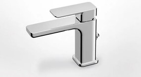 Eurorama Quadra Chrome Μπαταρία Νιπτήρος με Aυτόματη Βαλβίδα 144310-100