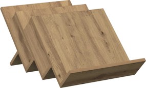 vidaXL Ράφι Περιοδικών με ράφι Artisan Oak 53 x 40 x 28,5 εκ
