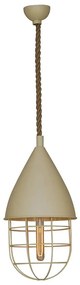 Φωτιστικό Οροφής Κρεμαστό HL-231S-1P 77-3010 Cleitus Beige Homelighting Metal