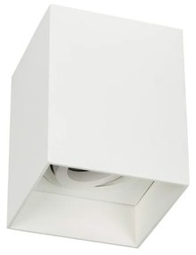 Φωτιστικό Οροφής - Σποτ White 90x90x115mm VK/03055/W VKLed Aluminium