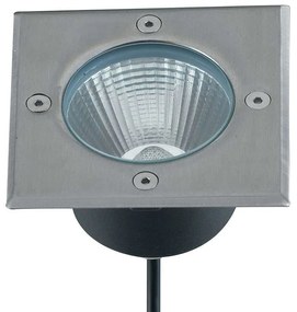 Φωτιστικό Δαπέδου Walk LED-WALK-Q14 12W Led 14,2x14,2x11cm Inox Intec