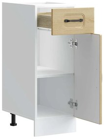 vidaXL ντουλάπι βάσης κουζίνας Kalmar Sonoma δρυς Επεξεργασμένο Ξύλο