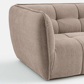 Καναπές από μελανζέ πολυεστέρα, 3 ή 4 θέσεων, Simone