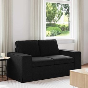 vidaXL Καναπές Μαύρο 162 x 80 x 82 εκ ύφασμα