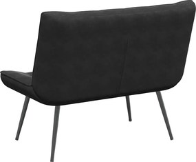 vidaXL Πάγκος Μαύρο 110x74x84 εκ. Βελούδινος