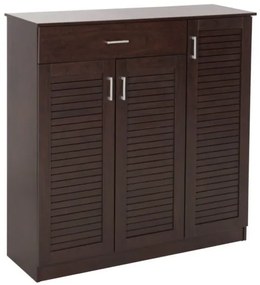 ΠΑΠΟΥΤΣΟΘΗΚΗ-ΝΤΟΥΛΑΠΑ PROΒY HM9607.01 ΜΕΛΑΜΙΝΗ WENGE 120x37,5x121,5Υεκ.