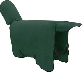 vidaXL Σαμάρι Ίππου Σκούρο πράσινο Πολυεστέρας