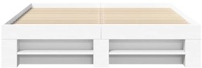 vidaXL Πλαίσιο κρεβατιού χωρίς στρώμα 160x200 εκ. Επεξεργασμένο Ξύλο