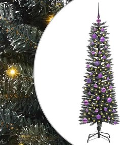 vidaXL Τεχνητό Χριστουγεννιάτικο Δέντρο με 150 LED Πράσινο 150 cm