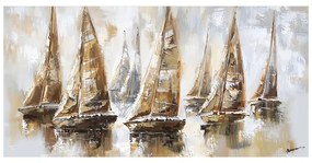 Πίνακας σε καμβά Yelkan Inart 120x3.5x60εκ