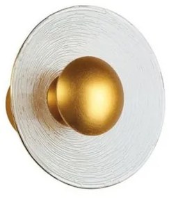 Απλίκα Φωτιστικό Τοίχου 4241100 Glamour χρυσό Viokef-4241100-Χρυσό 4241100
