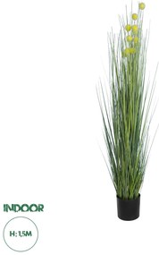 20112 GloboStar® Artificial Garden CRASPEDIA GRASS 20112 Τεχνητό Διακοσμητικό Φυτό Κρασπέδια Υ150cm