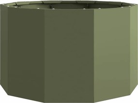 vidaXL Γλάστρα Ελιά Πράσινη 60 x 60 x 35 cm Ατσάλι