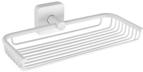 Σαπουνοθήκη σχαρωτή QUATTRO 4304 66 Λευκή ματ KARAG 23cm