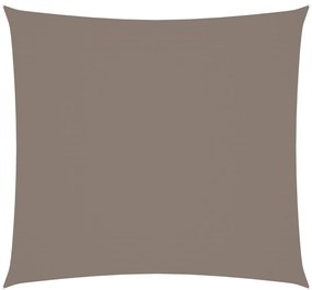 vidaXL Πανί Σκίασης Τετράγωνο Taupe 4,5 x 4,5 μ. από Ύφασμα Oxford