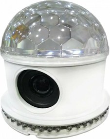 MG-02 Bluetooth Διακοσμητικό Φωτιστικό Party Light LED σε Λευκό Χρώμα