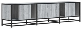 vidaXL Έπιπλο Τηλεόρασης Γκρι Sonoma 160x35x41 εκ. Επεξ. Ξύλο