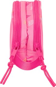 Κασετίνα Benetton Heart Ροζ 21 x 8 x 6 cm