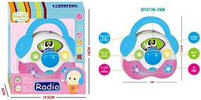 Βρεφικό εκπαιδευτικό ραδιοφωνάκι - HY655-E - 215520