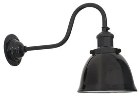 Φωτιστικό Τοίχου Loa 62809 E27 max 15W Black Faro Barcelona