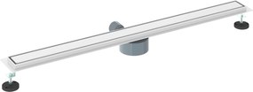 vidaXL Σιφόνι ντους 2-σε-1 με 360° σιφόνι Ασημί 100 cm