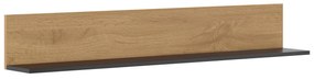 Ράφι Τοίχου ONIX Appalachian Oak/Ανθρακί 130x20x17.5