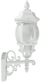 Απλίκα Φωτιστικό Τοίχου E27 Φανάρι 60W IP45 ACA-HI6189WMS-Λευκό HI6189WMS