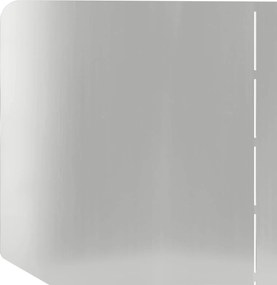 vidaXL Περίγραμμα γκαζόν 4 τμχ. 100 x 45 cm Ατσάλι Ασημί