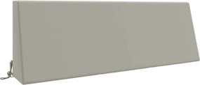 vidaXL Μαξιλάρι πλάτης SOEST 100% Πολυεστέρας Γκρι 120 x 20 x 40 cm