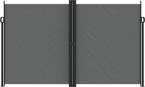 vidaXL Σκίαστρο Πλαϊνό Συρόμενο Ανθρακί 200 x 600 εκ.
