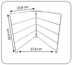 Σετ 4τεμ. Αντικολλητικά Ταψιά Φ28,5cm με Βάση PIZZA 736508 - FISKO