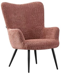 Armchair with Metal Legs C-06 Fylliana Pink 80x75x97 cm