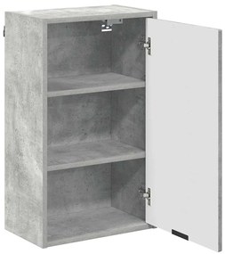 vidaXL Σετ Επίπλων Μπάνιου 3 pcs Γκρι σκυροδέματος 39.5 x 36 x 88 εκ