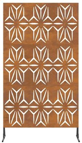 vidaXL Οθόνη Ιδιωτικότητας Γκρι 100 x 50 x 180 εκ. Ατσάλι