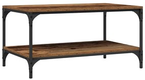 vidaXL Τραπεζάκι σαλονιού Παλαιό ξύλο 80 x 50 x 40 cm