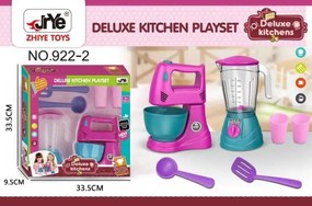 Παιδικό σετ Κουζινομηχανή &amp; Μπλέντερ - 922-2 - 917299