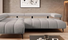 Γωνιακός καναπές Magnito-Ekrou-Αριστερή