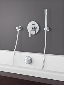 Εξωτερικά μέρη μπαταρίας λουτρού Grohe Lineare New-Ashmi Mat-16,3 x 19,3