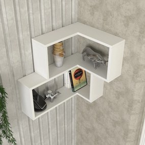 Ράφι Τοίχου Λευκό CLESOS 45x14.5x55.4