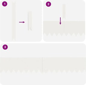 vidaXL Περίγραμμα γκαζόν 10 pcs Λευκό 100 x 0.05 x 20 εκ