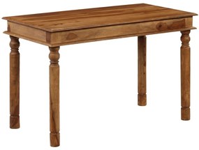 vidaXL Τραπεζαρία 120 x 60 x 77 εκ. από Μασίφ Ξύλο Sheesham