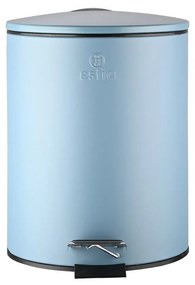ESTIA ΧΑΡΤΟΔΟΧΕΙΟ ΜΠΑΝΙΟΥ CLASSIC SOFT CLOSE 5lt ΜΑΤ ΜΠΛΕ
