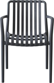 ΠΟΛΥΘΡΟΝΑ ΠΟΛΥΠΡΟΠΥΛΕΝΙΟΥ TIPPY HM5940.10 ΣΚΟΥΡΟ ΓΚΡΙ 55x55x81Υεκ.