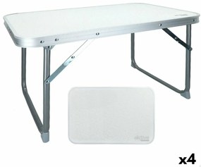 Πτυσσομενο τραπεζακι Aktive Λευκό 60 x 40 x 40 cm (4 Μονάδες)