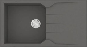 Sanitec Ultra Granite 814 (86x50) - Γρανιτένιος νεροχύτης - Pietra