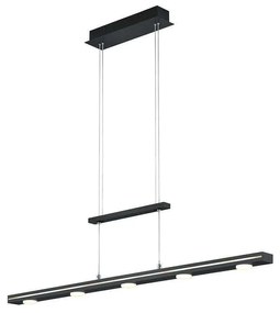 Φωτιστικό Οροφής - Ράγα Led Lacal 379190732 Black Trio Lighting Metal