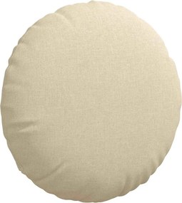 vidaXL Μαξιλάρια καθισμάτων 2 pcs Κρεμ Ø60 x 21 εκ ύφασμα