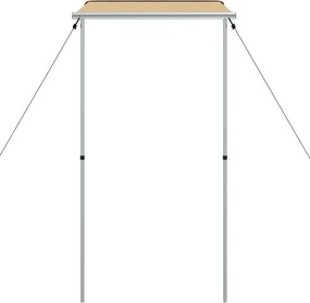 vidaXL Τέντα Τροχόσπιτου Μπεζ 1,2 x 2 x 2,15 μ.