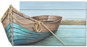 MarHome ΠΙΝΑΚΑΣ ΞΥΛΙΝΟΣ ΒΑΡΚΑ (3D) 50x100cm. 6/ΚΙΒ 16-17404